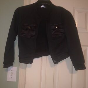 Tahari Black Kids Jacket